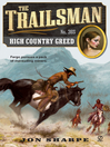 High Country Greed High Country Greed